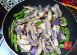 豆角烧茄子的做法图解9