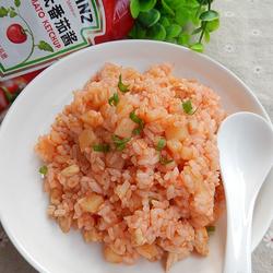 茄汁炒饭的做法[图]