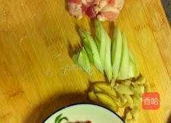 豆豉苦瓜炒香干的做法图解4