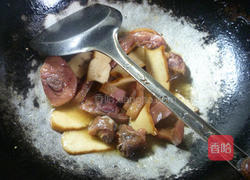 香干炒腊鸡腿的做法图解11