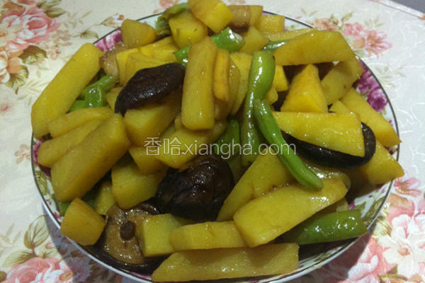 土豆炒肉