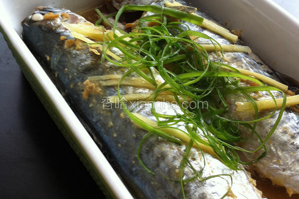 豆酱蒸马鲛