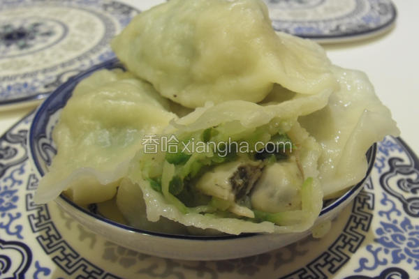 萝卜丝海蛎馅水饺