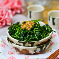 蒜泥芹菜叶的做法[图]