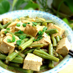 豆角炖豆腐的做法[图]