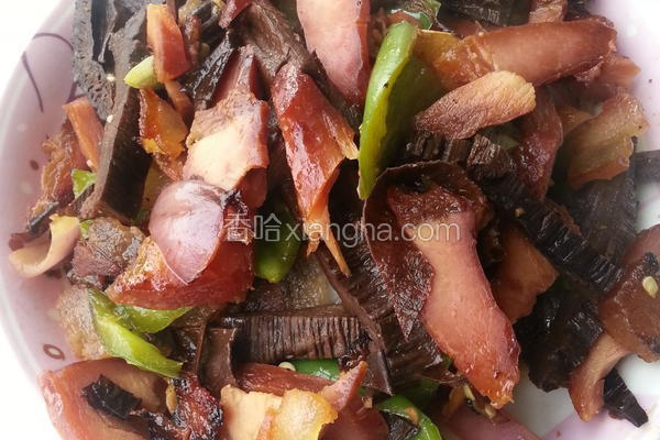 笋干炒腊肉