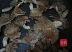 香煎平菇的做法图解6