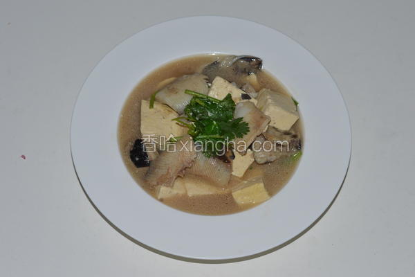 老板鱼炖豆腐