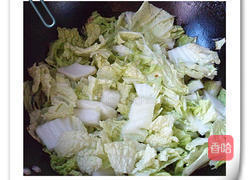 香干炒白菜的做法图解5