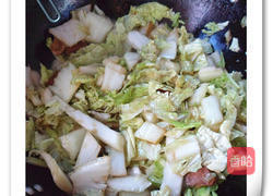 香干炒白菜的做法图解6