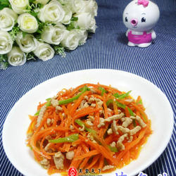 里脊肉炒胡萝卜的做法[图]