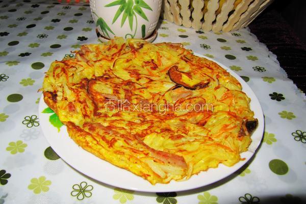 香煎什锦土豆饼