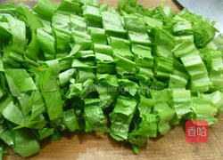 香干炒油麦菜的做法图解3