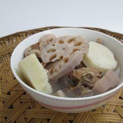 莲藕山药排骨汤的做法[图]