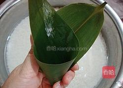 蜜枣牛角粽子的做法图解2