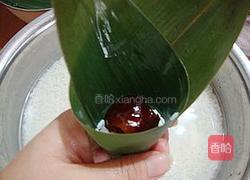 蜜枣牛角粽子的做法图解3