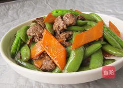 甜蜜豆炒牛肉的做法图解11