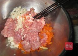 胡萝卜马蹄蒸肉饼的做法图解5