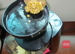 绿豆黑米糊的做法图解4