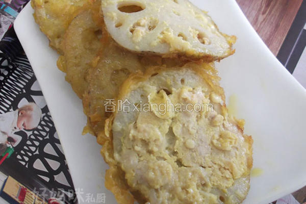 湖北名菜香酥藕夹