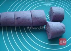 豆浆紫薯豆沙饼的做法图解11