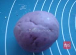 豆浆紫薯豆沙饼的做法图解13