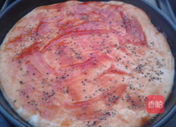 素食花菇披萨的做法图解3