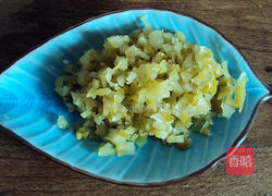榨菜肉末蒸豆腐的做法图解3