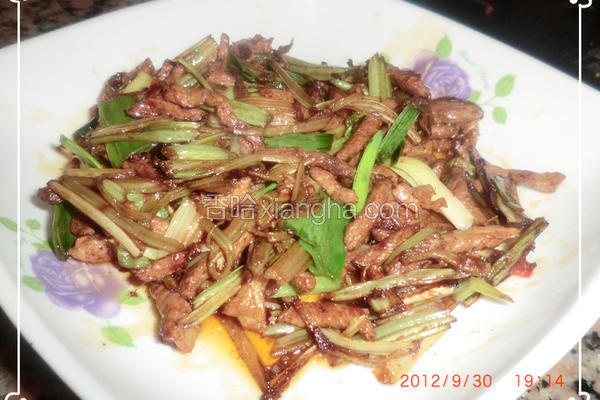 爆炒牛肉丝