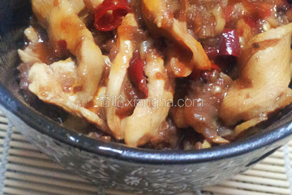 豆瓣牛肉鸡柳