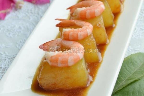 冬之恋冬瓜扒虾