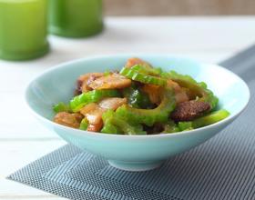 苦瓜炒肉片[图]