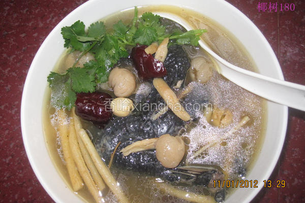 补气血乌鸡汤