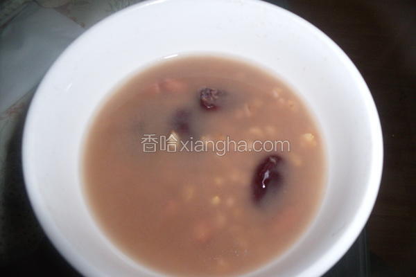 莜麦扁豆粥