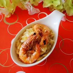 包菜炒大虾的做法[图]