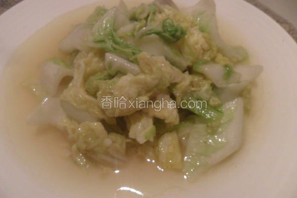 蒜泥白菜