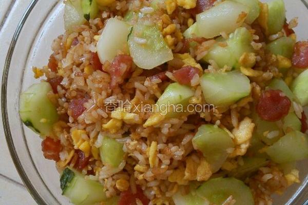 金玉满堂腊肠炒饭
