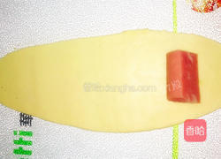 火腿黄油卷的做法图解4