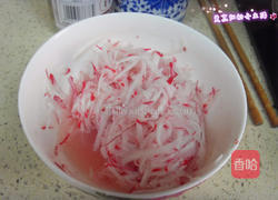 糖醋水萝卜的做法图解2