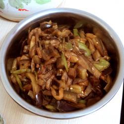 肉丝鱼香茄子的做法[图]