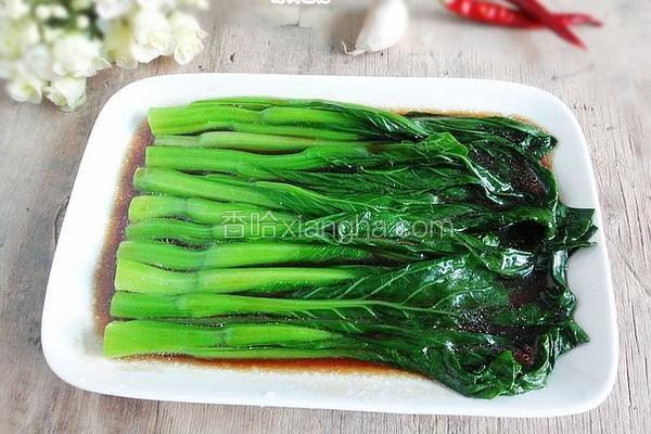 白灼菜心