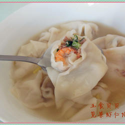 苋菜虾仁馄饨的做法[图]