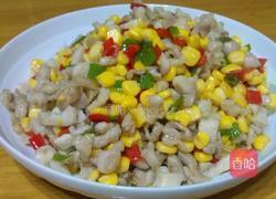 玉米嫩兔的做法图解4