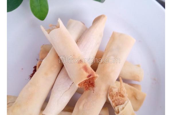 小零食――肉松卷