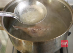金针油菜鸭腿面的做法图解5