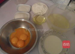 奶油肉松蛋糕的做法图解1