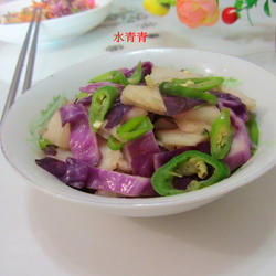 包菜凉薯片的做法[图]