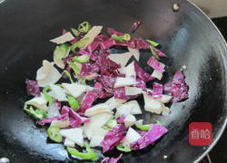 包菜凉薯片的做法图解3