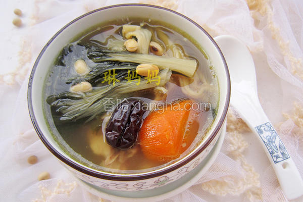 白菜干煲猪骨
