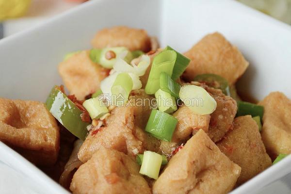 小炒豆腐泡